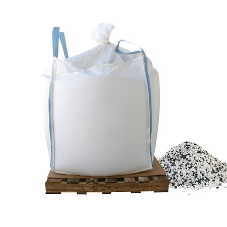 Bare Ground 1000Lb Skidded Supersack Of  Calcium Chloride Pellets W/ Traction Granules CCPSG-1000